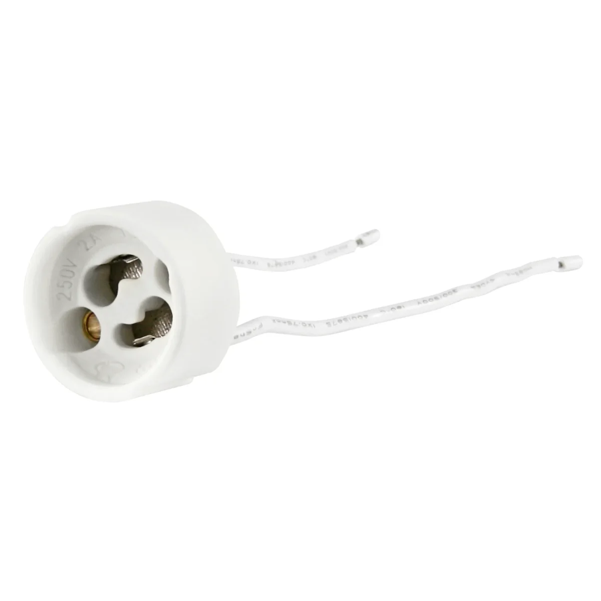 Lampenfassung McShine, GU10, 11cm Kabel, max. 250V / 100W – Bild 3