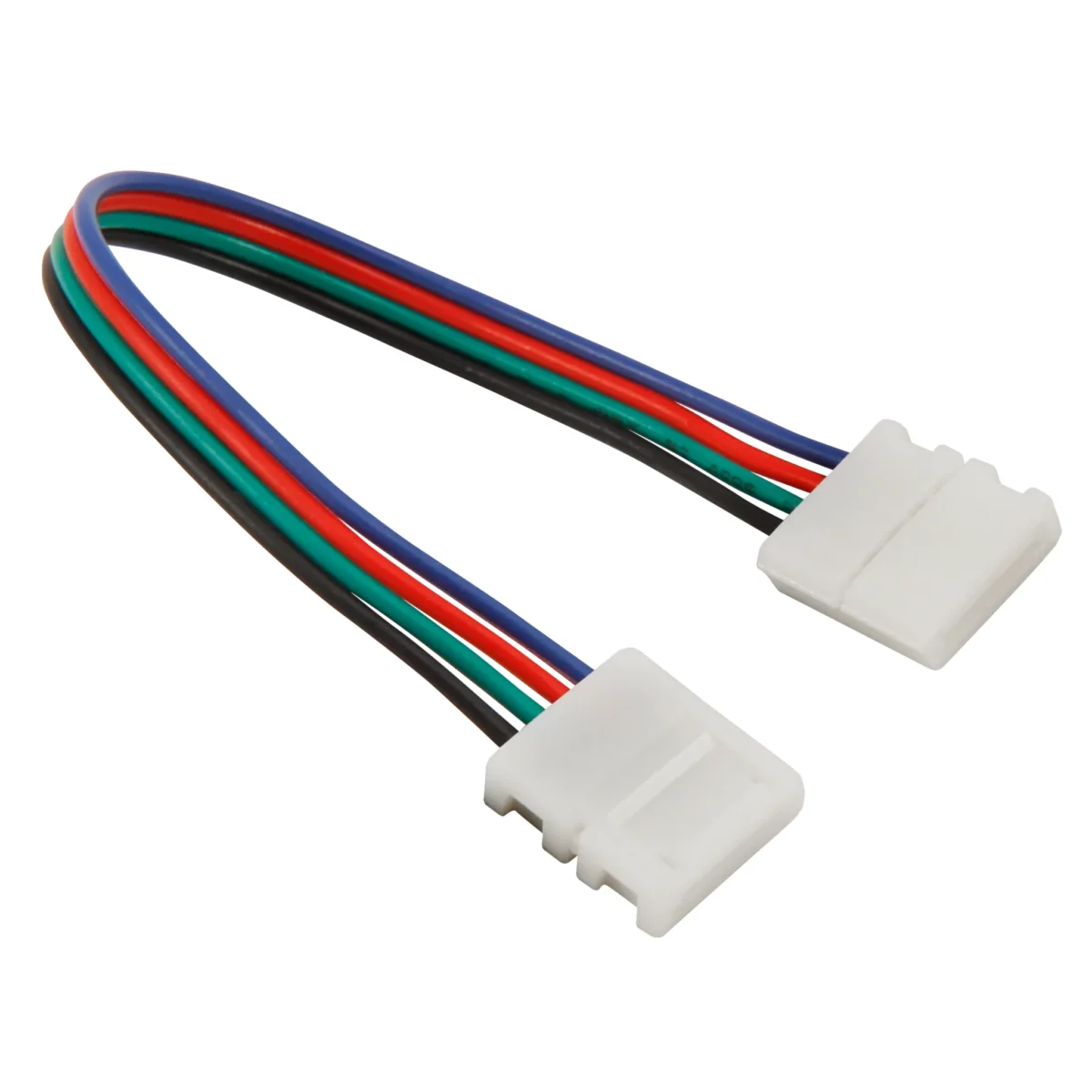 Verbinder für LED-Stripe, flexibel, 4Pin auf 4Pin, RGB, 10mm – Bild 1