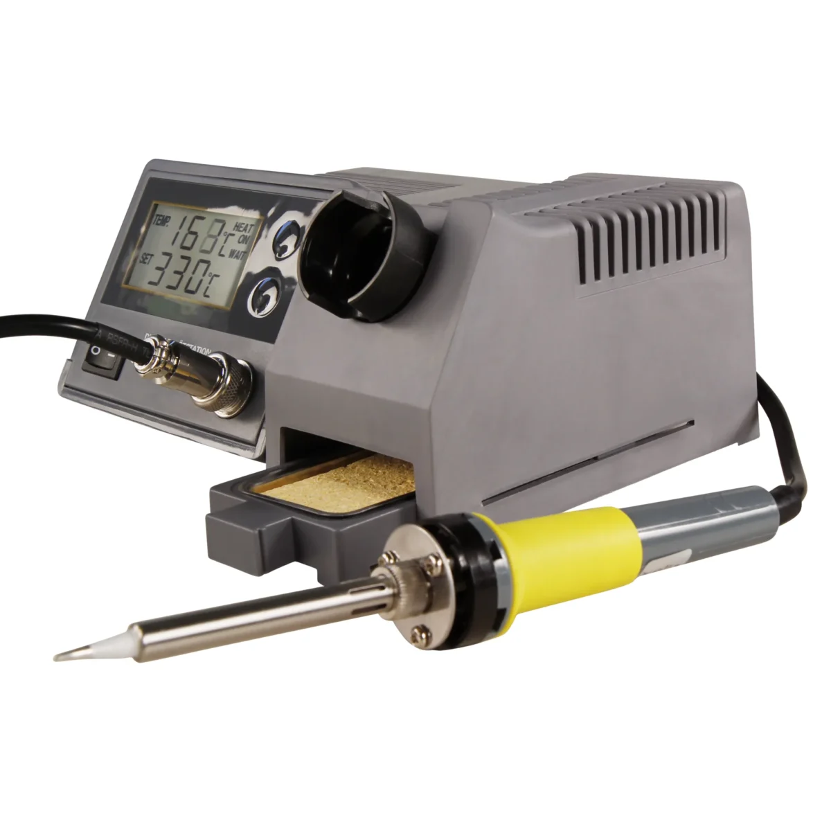 Digitale Lötstation McPower "LS-450 digi", 230V / 50 Hz, 48W-Lötkolben, grau – Bild 2