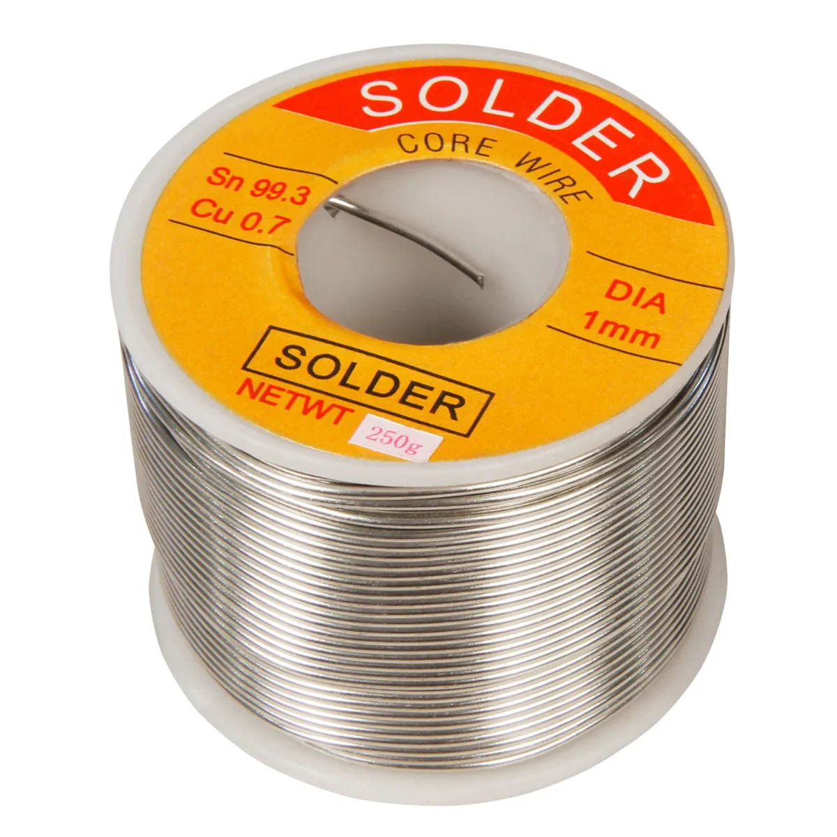 Lötzinn McPower, Ø1mm, 250g Rolle, bleifrei – Bild 1