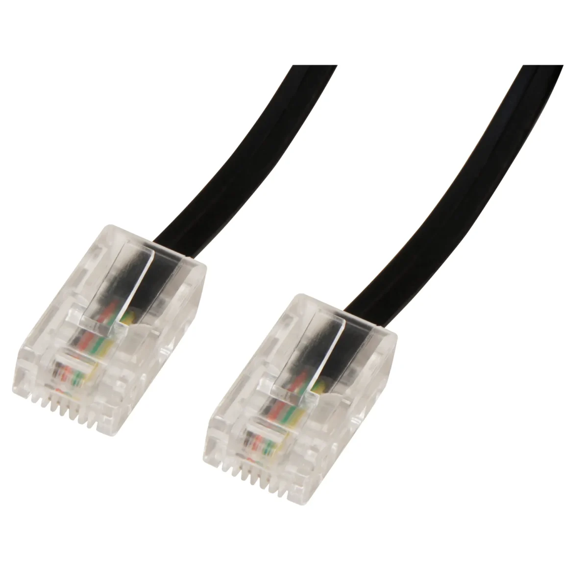 ISDN-Anschlusskabel McPower, 8P4C-8P4C, 1:1, 2x RJ45-Stecker, 3m – Bild 1