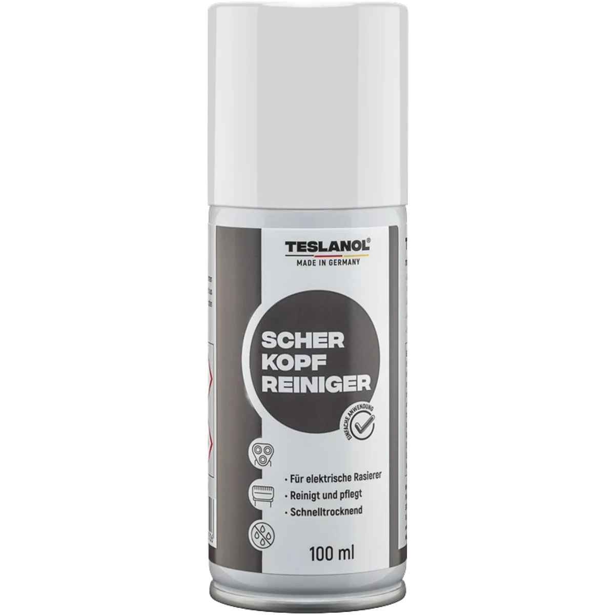 TESLANOL Scherkopfreinigerspray, 100ml-Dose – Bild 1