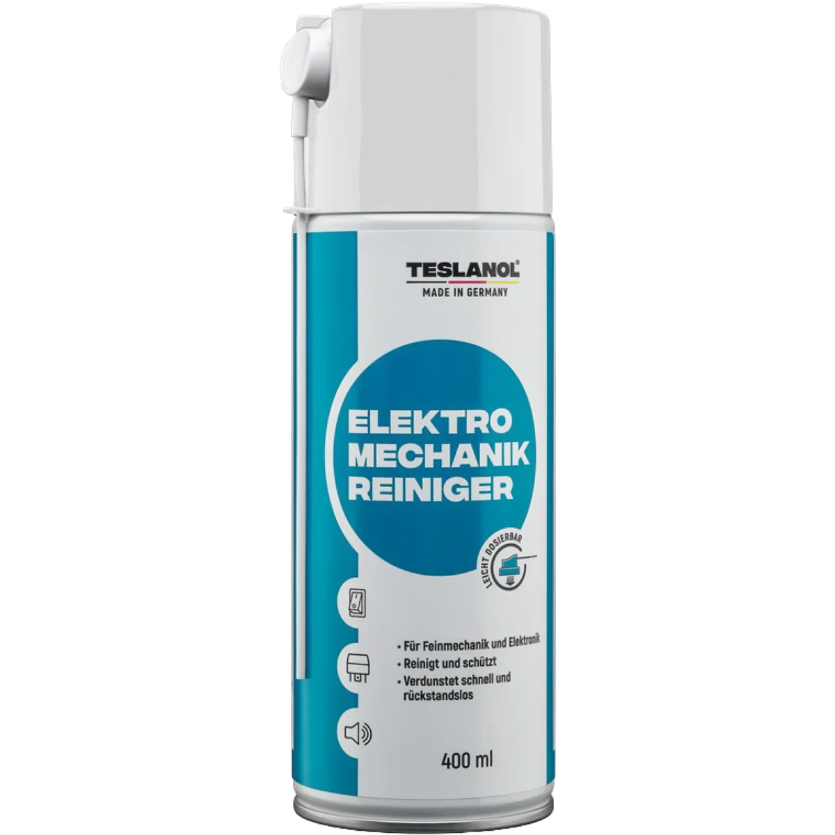 TESLANOL Elektro-Mechanik-Reinigerspray, 400ml-Dose – Bild 1