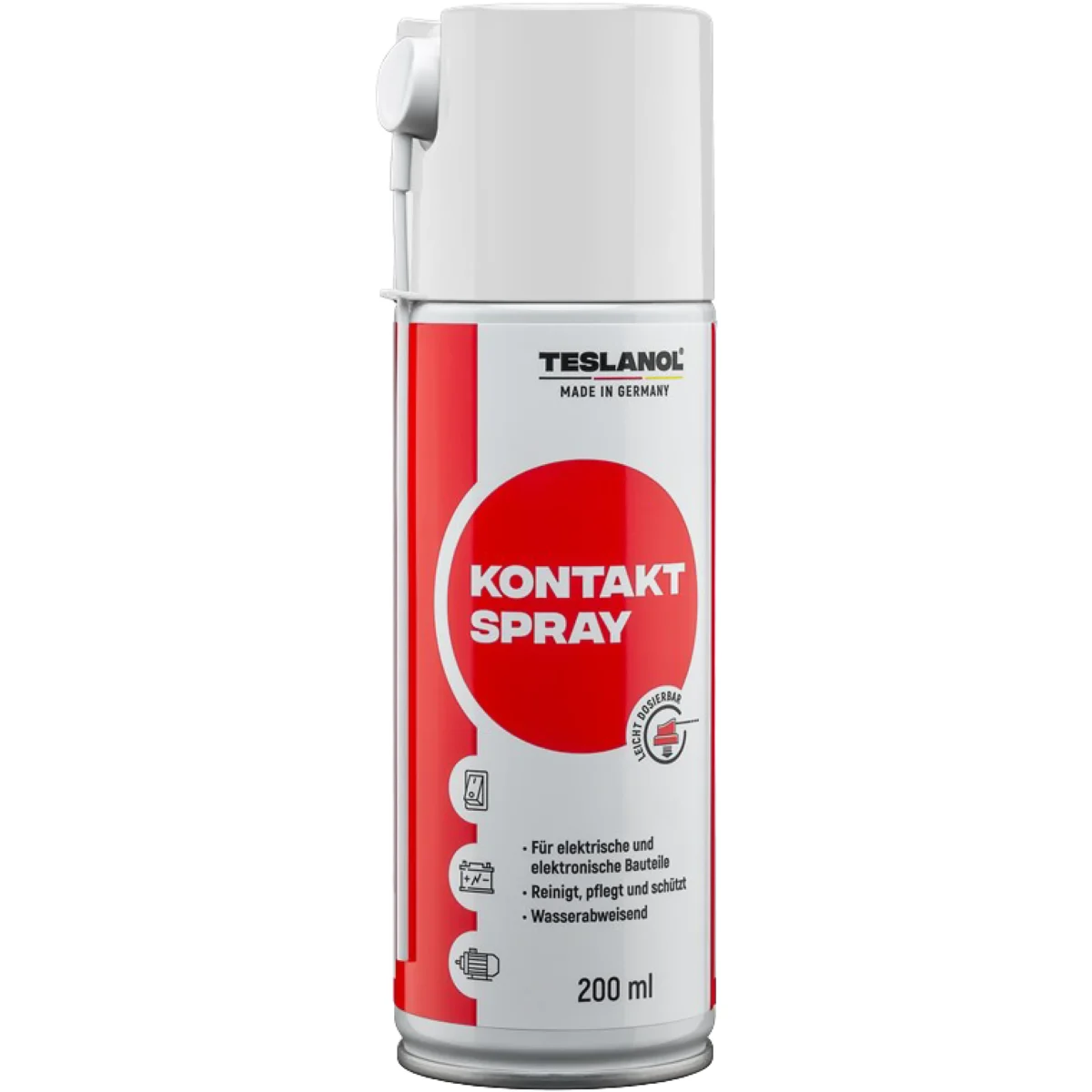 TESLANOL Kontaktspray, 200ml-Dose – Bild 1