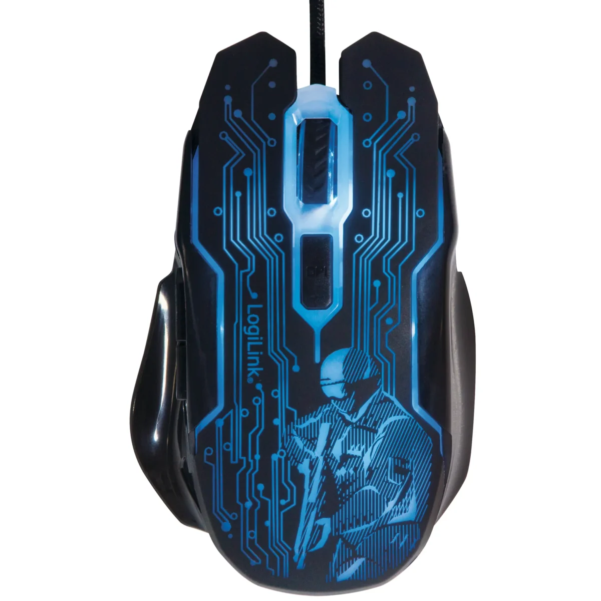 Maus, Gaming Mouse, USB 6-Button, 2400dpi – Bild 3
