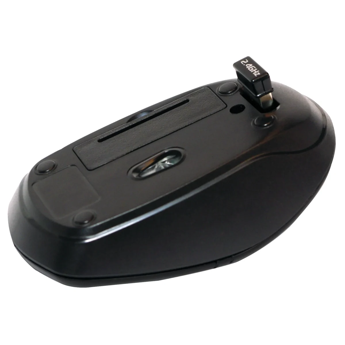 Maus, Wireless 2,4G Mouse, Optisch, schwarz – Bild 3
