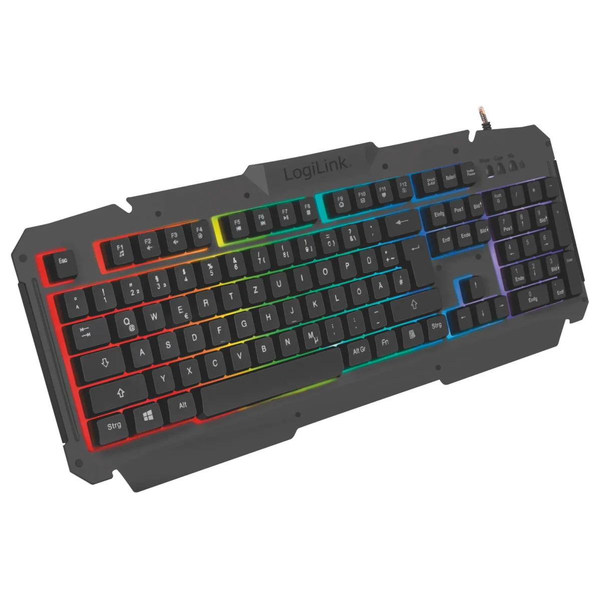 PC Gaming Set, Tastatur, Maus und Mauspad, LED Beleuchtung, – Bild 2