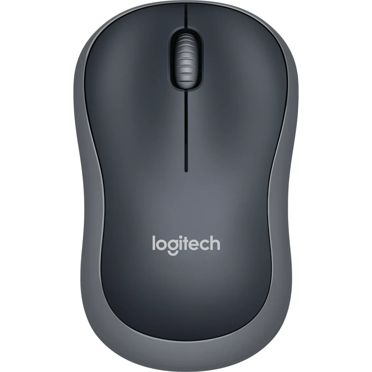 Maus Logitech "M185", 1000dpi, grau-schwarz, kabellos – Bild 1