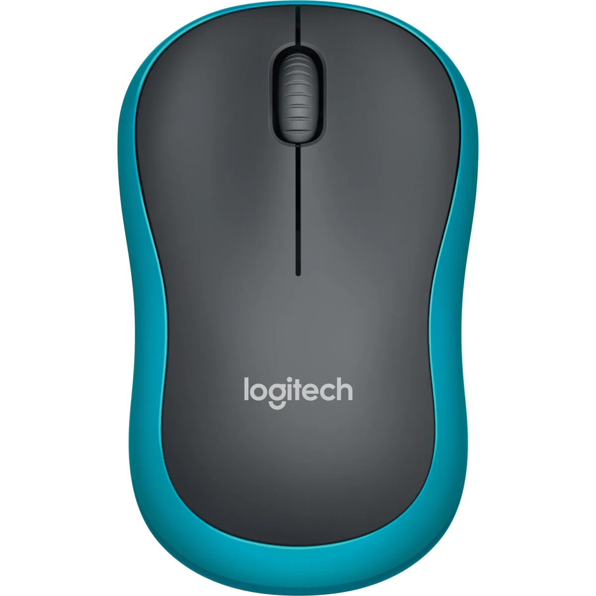 Maus Logitech "M185", 1000dpi, blau-schwarz, kabellos – Bild 1