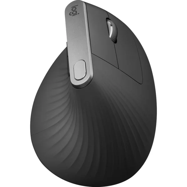Maus Logitech "MX Vertical", 4000dpi, Bluetooth, Laser, anthrazit, kabellos