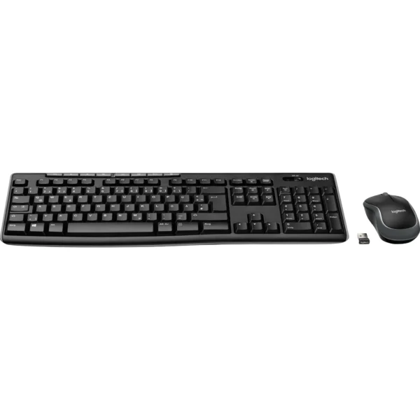 Tastatur/Maus-Set Logitech "MK270", 1000dpi, schwarz, kabellos