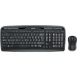 Tastatur/Maus-Set Logitech "MK330", 1000dpi, schwarz, kabellos