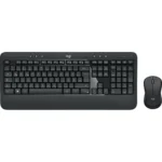 Tastatur/Maus-Set Logitech "MK540", 1000dpi, schwarz, kabellos