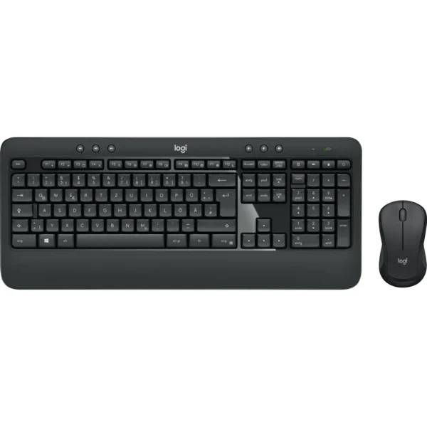 Tastatur/Maus-Set Logitech "MK540", 1000dpi, schwarz, kabellos