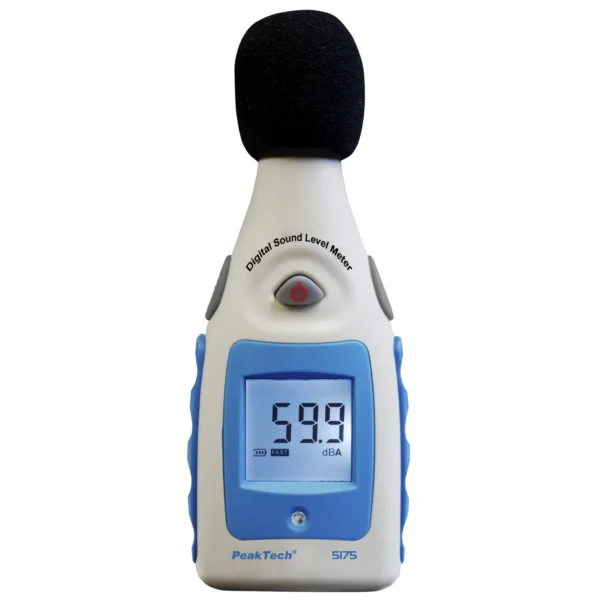 Schallpegel-Messgerät PeakTech "P5175", 30-130dB, LCD- Anzeige