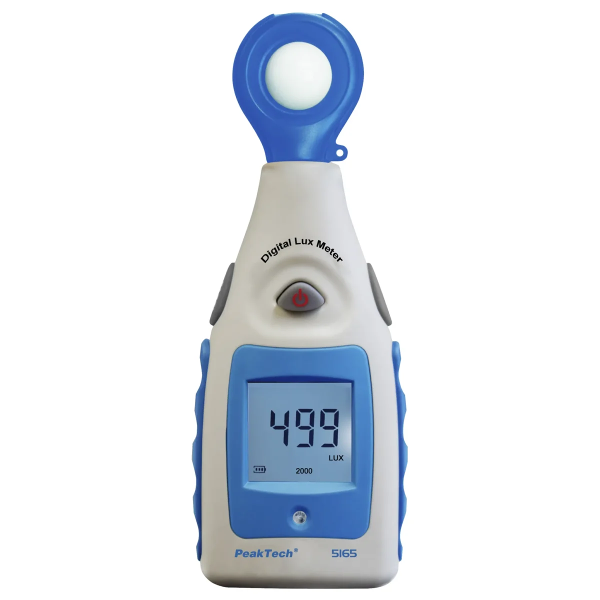 Luxmeter Peaktech "P5165", 2000 Counts, LCD Anzeige, Hintergrunbeleuchtung – Bild 1