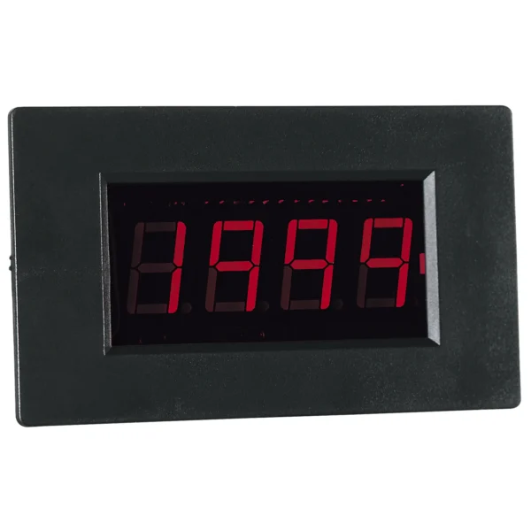 LED Voltmeter-Einbaumodul PeakTech "LDP-235", LCD-Anzeige, Hintergrundbeleuchtung, Rot