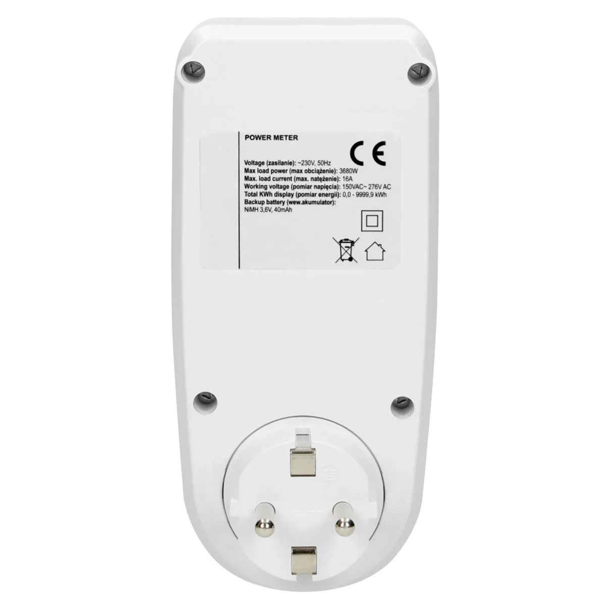 Energiekosten-Messgerät mit LCD-Display, max. 3.680W – Bild 4