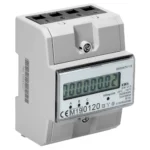 3-phasiger Stromzähler, 80A, MID, 3 Module, DIN TH-35mm – Bild 2