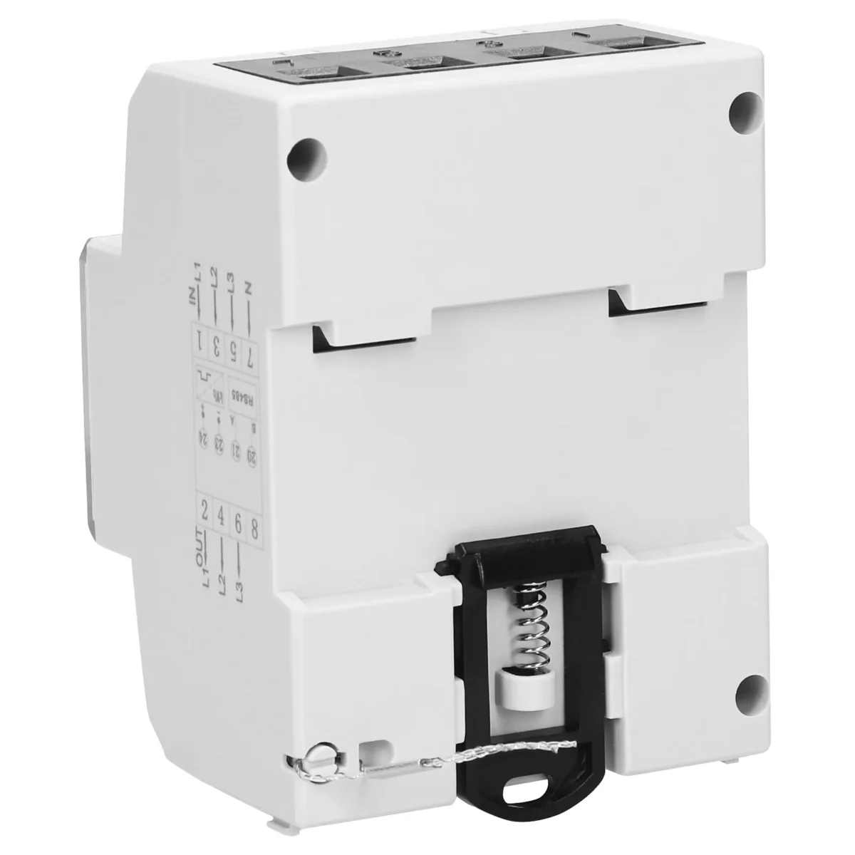 3-phasiger Stromzähler, 80A, RS-485-Anschluss, 4,5 Module, DIN TH-35mm – Bild 2