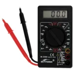 Digitalmultimeter McPower "M-330D" schwarz, 3½-stellig, akustischer Durchgangsprüfer – Bild 2