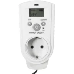 Steckdosen-Thermostat McPower "TCU-540" 5-30°C, Display, Kabel + Außenfühler – Bild 3