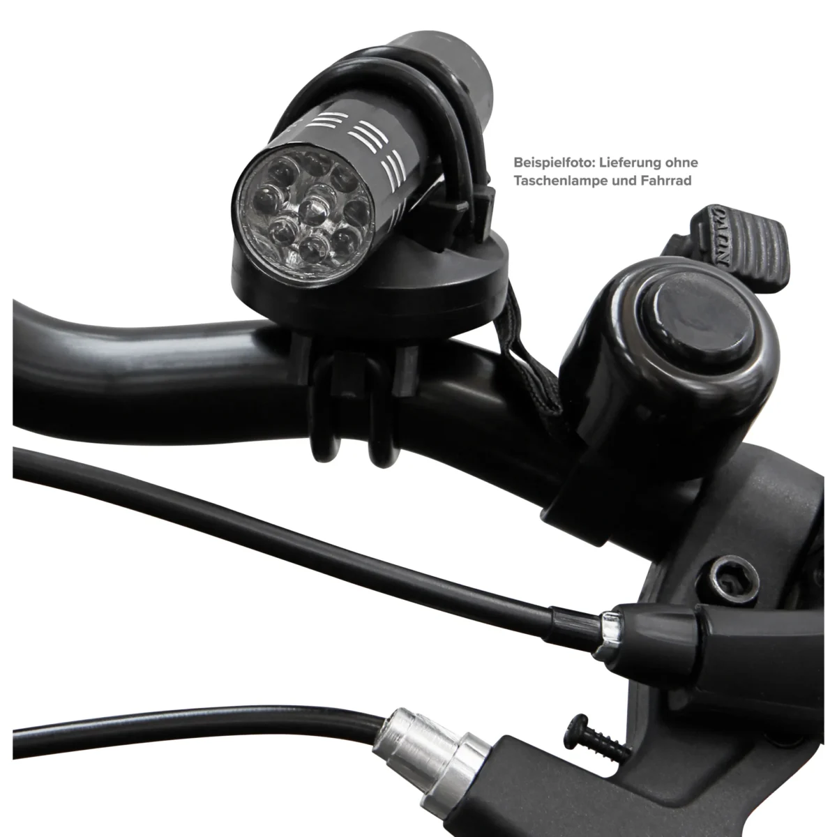 Universal-Fahrradhalterung McPower, sehr flexibel, drehbar, Durchmesser 10-35mm – Bild 3