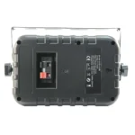 Mini 3- Wege Lautsprecher, Paar, schwarz, 2x60W, 80Hz - 20kHz, 8 Ohm – Bild 3