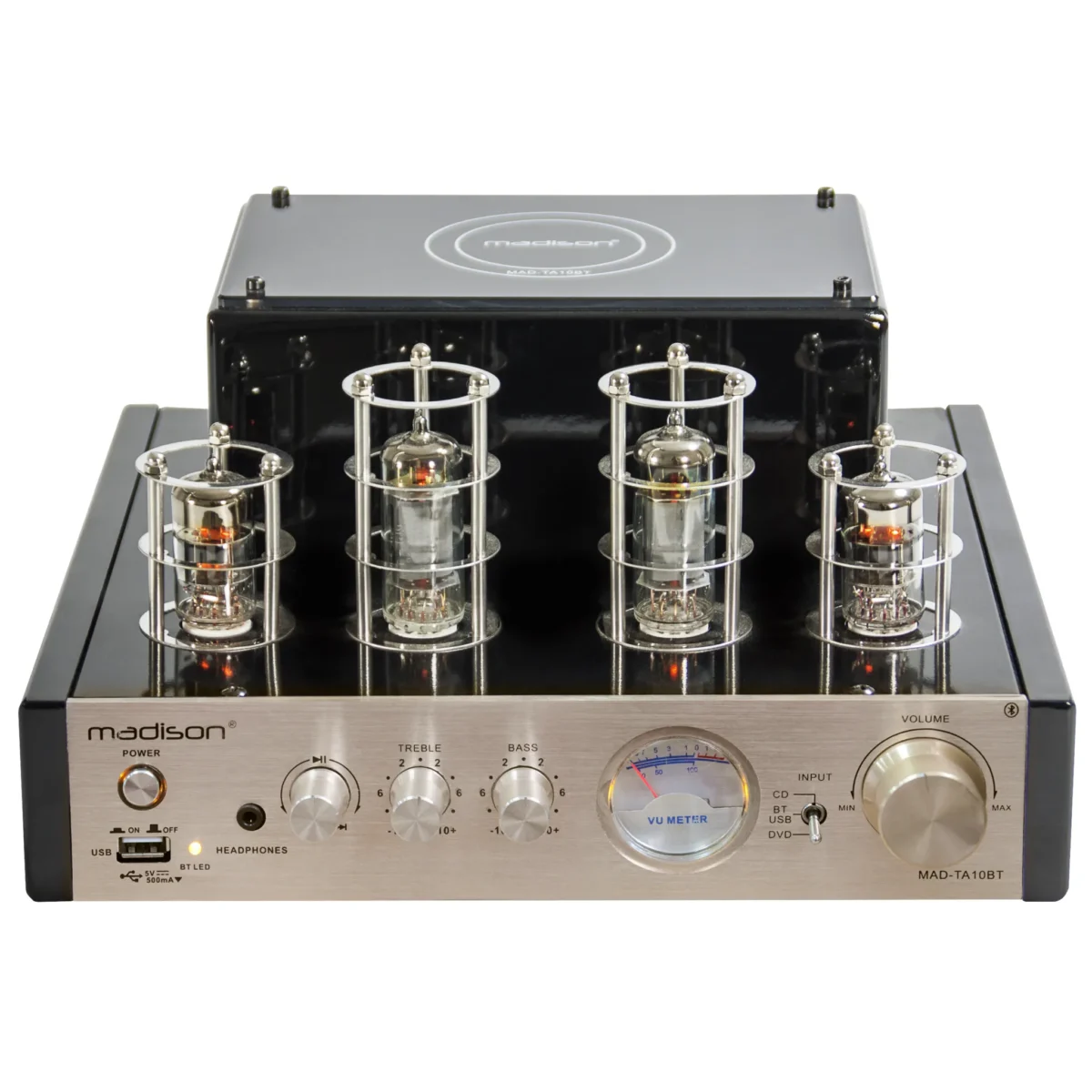 Röhrenverstärker MADISON "MAD-TA10BT" 2x25W, Bluetooth, USB – Bild 1