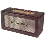 tragbarer Nostalgie Lautsprecher MADISON "FREESOUND-VINTAGE-WD" Bluetooth, Akku