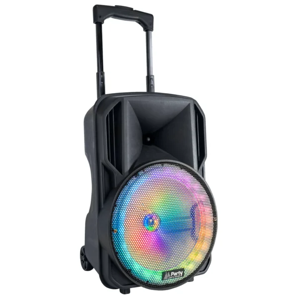 Mobile Beschallungsanlage PARTY "PARTY-10RGB" 400W, Bluetooth, LED-Beleuchtung