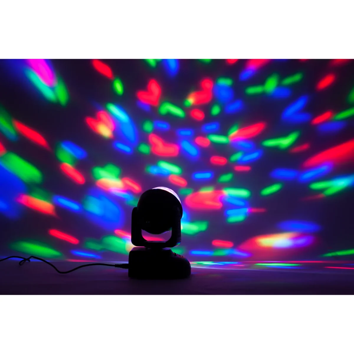LED-Moving Head IBIZA "LMH-ASTRO" 6x RGB LEDs, 18W – Bild 2