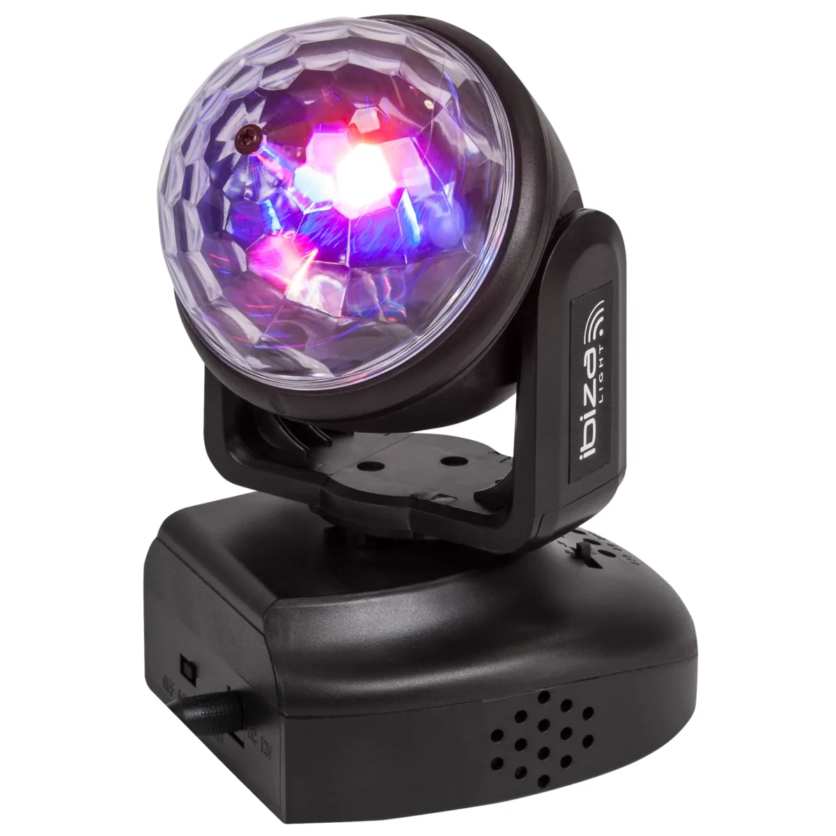 LED-Moving Head IBIZA "LMH-ASTRO" 6x RGB LEDs, 18W – Bild 5