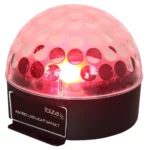 LED-Lichteffekt IBIZA "ASTRO1" 3x 3W RGB-LEDs, 81 Linsen