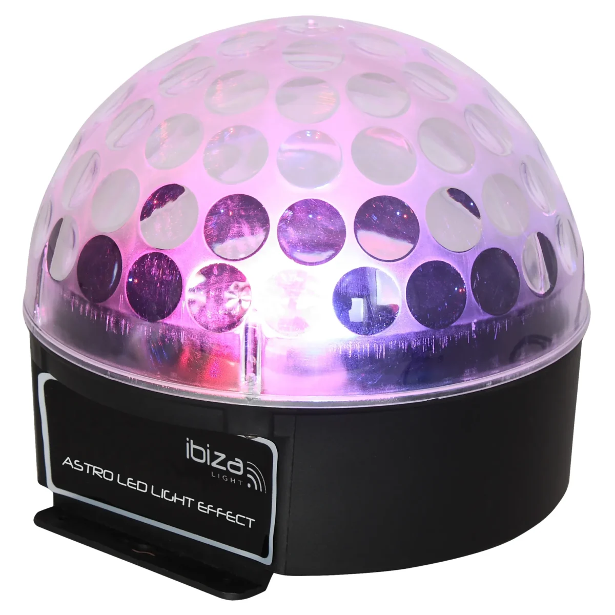 LED-Lichteffekt IBIZA "ASTRO1" 3x 3W RGB-LEDs, 81 Linsen – Bild 3