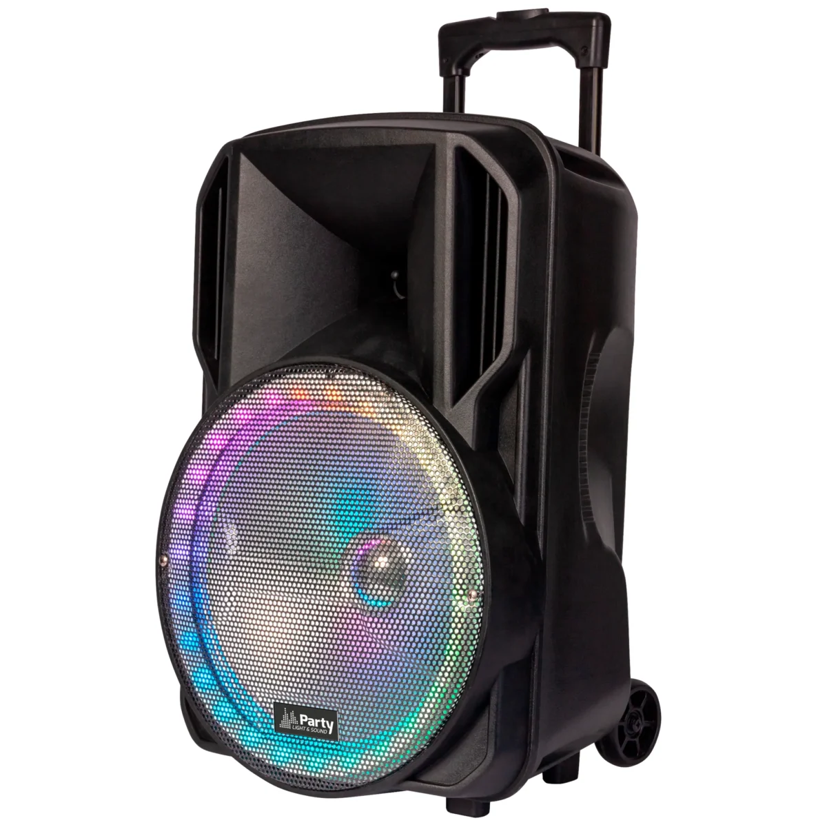 Mobile Beschallungsanlage PARTY "PARTY-12RGB" 700W, Bluetooth, LED-Beleuchtung – Bild 4