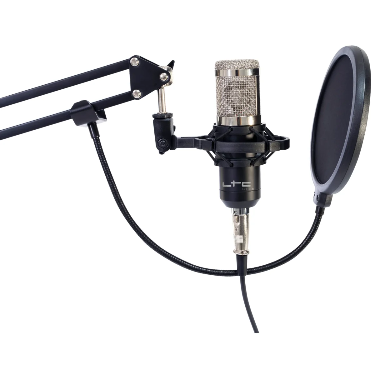 Mikrofon LTC "STM200-Plus" ideal für z.B. Podcast oder Streaming, Plug&Play, USB – Bild 1