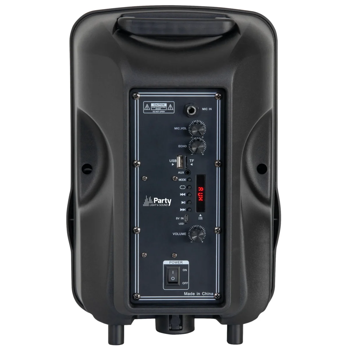 Partyset PARTY "MOBILE8-SET" 8"/20cm Aktivbox mit Stativ & Mikrofon, Bluetooth – Bild 5