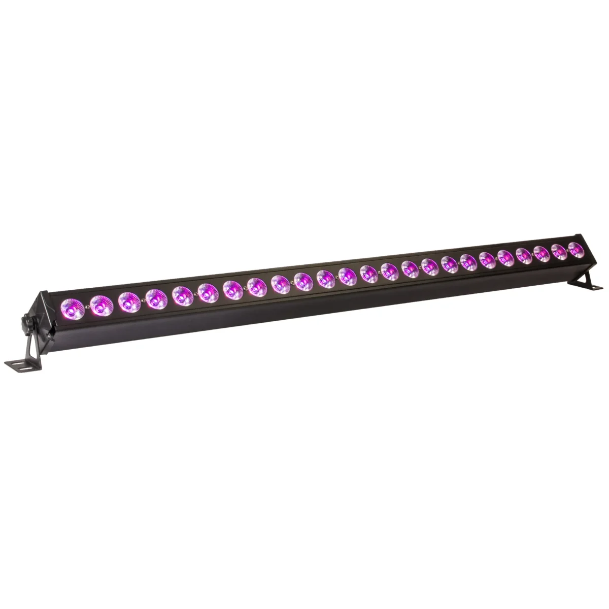 LED-Lichtleiste IBIZA "LEDBAR24-RC" 24x 4W RGB+W LEDs, DMX, Fernbedienung – Bild 3