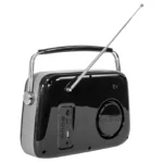 Tragbares Nostalgie Radio "FREESOUND-VR40B" mit Bluetooth, USB & FM 30W, schwarz – Bild 3