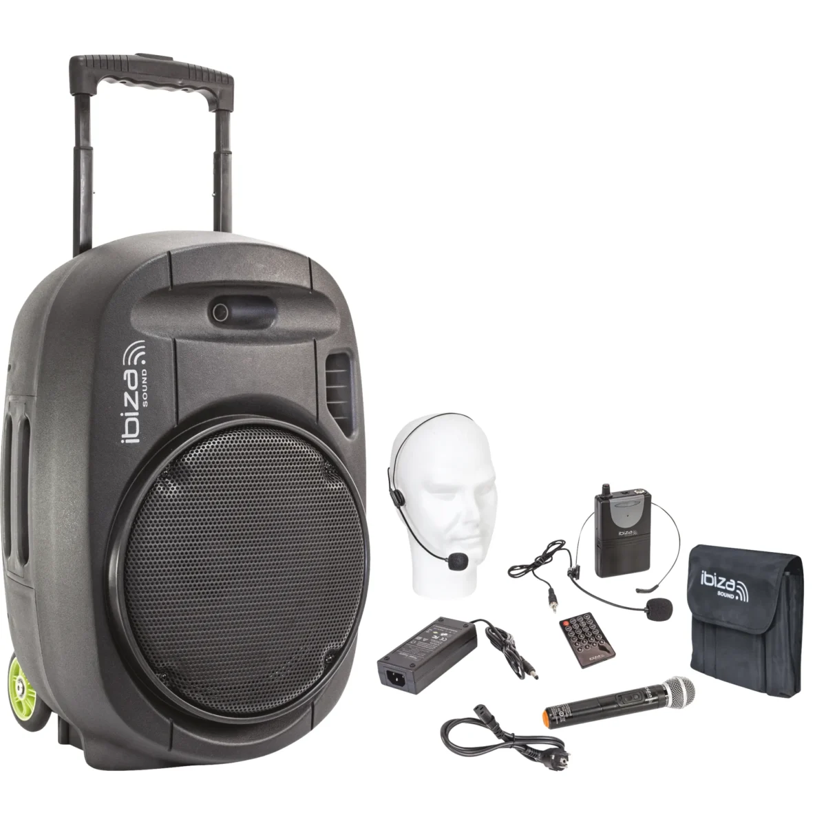 Mobile Beschallungsanlage "PORT12VHF-MKII", Bluetooth,7h Laufzeit, 360x345x560mm – Bild 5