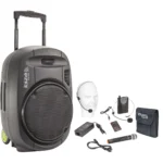 Mobile Beschallungsanlage "PORT12VHF-MKII", Bluetooth,7h Laufzeit, 360x345x560mm – Bild 5
