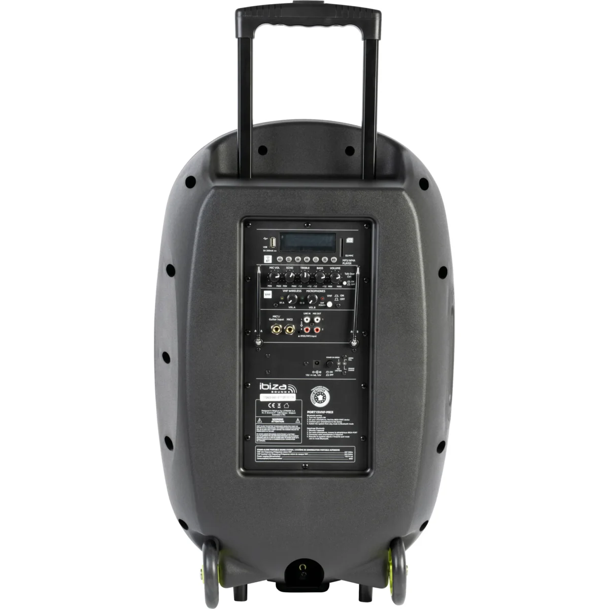 Mobile Beschallungsanlage "PORT15VHF-MKII", Bluetooth,5h Laufzeit, 440x400x690mm – Bild 3