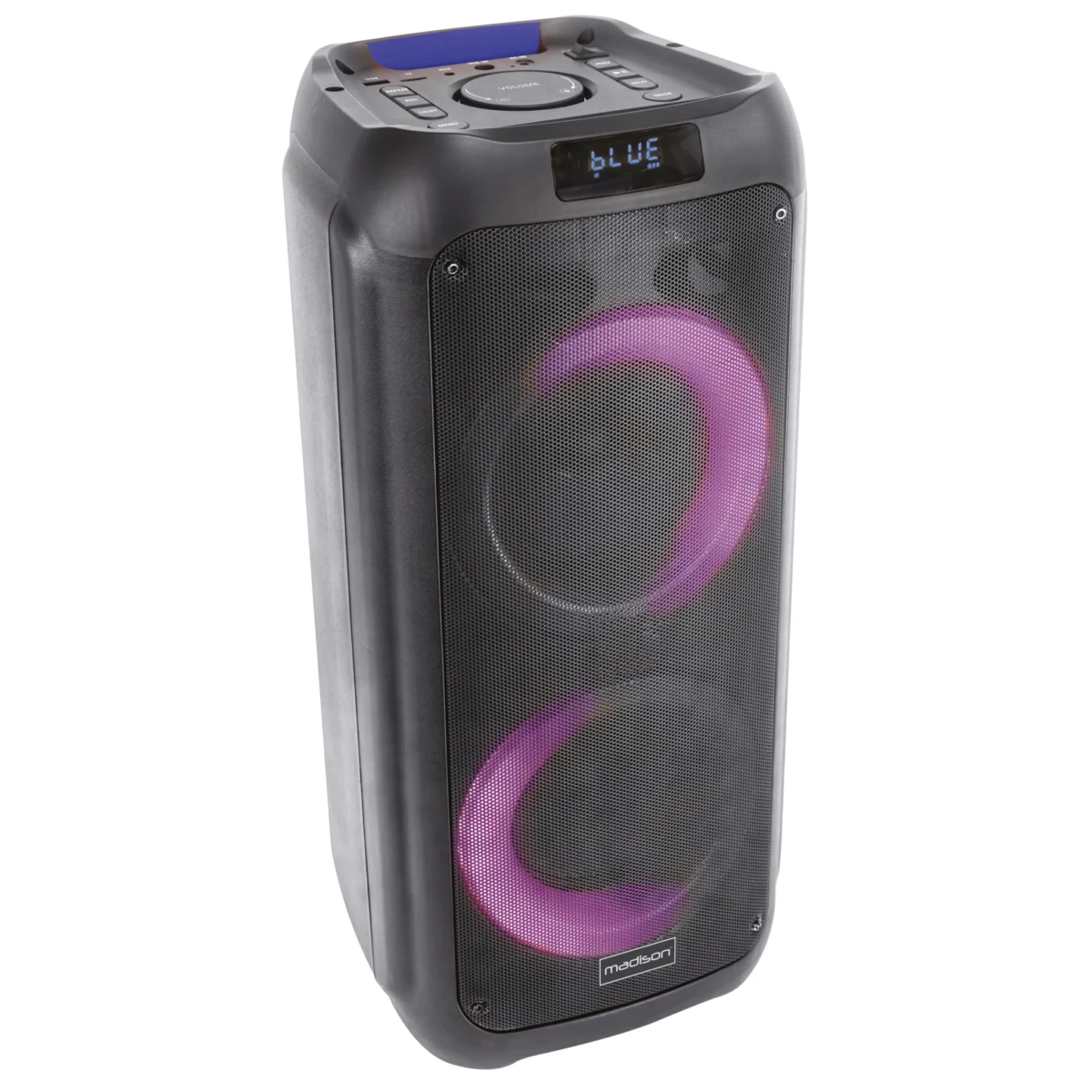 Mobile Beschallungsanlage "MAD-ASTRAL300", mit Lichteffekt, Bluetooth, AUX, USB – Bild 2