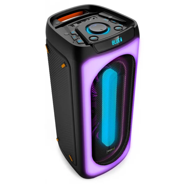 Mobile Beschallungsanlage "Mercure50",mit Lichteffekt, BT, USB, Fernbedienung