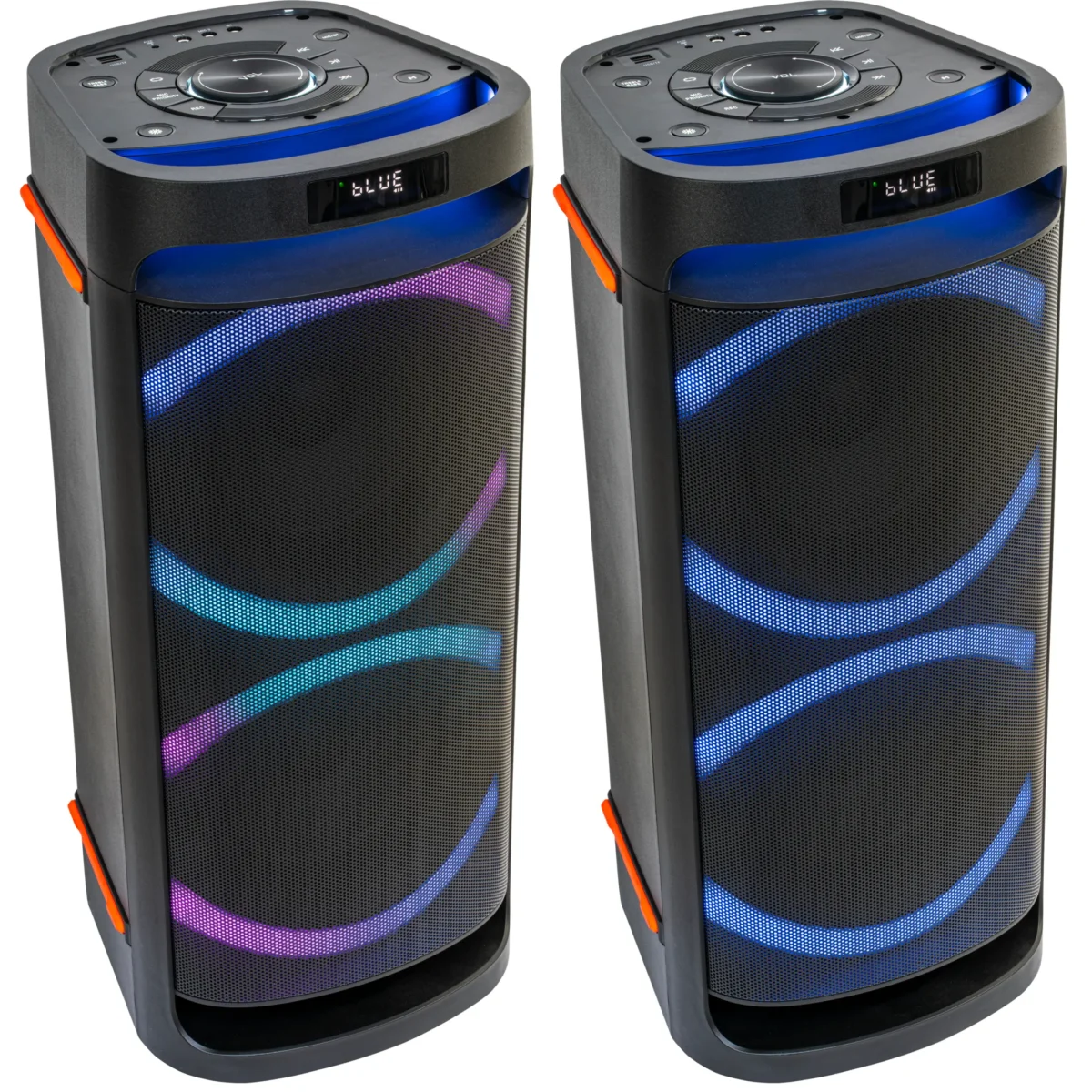 Mobile Beschallungsanlage "LOUNGE28",mit Lichteffekt, Bluetooth, USB, microSD – Bild 2