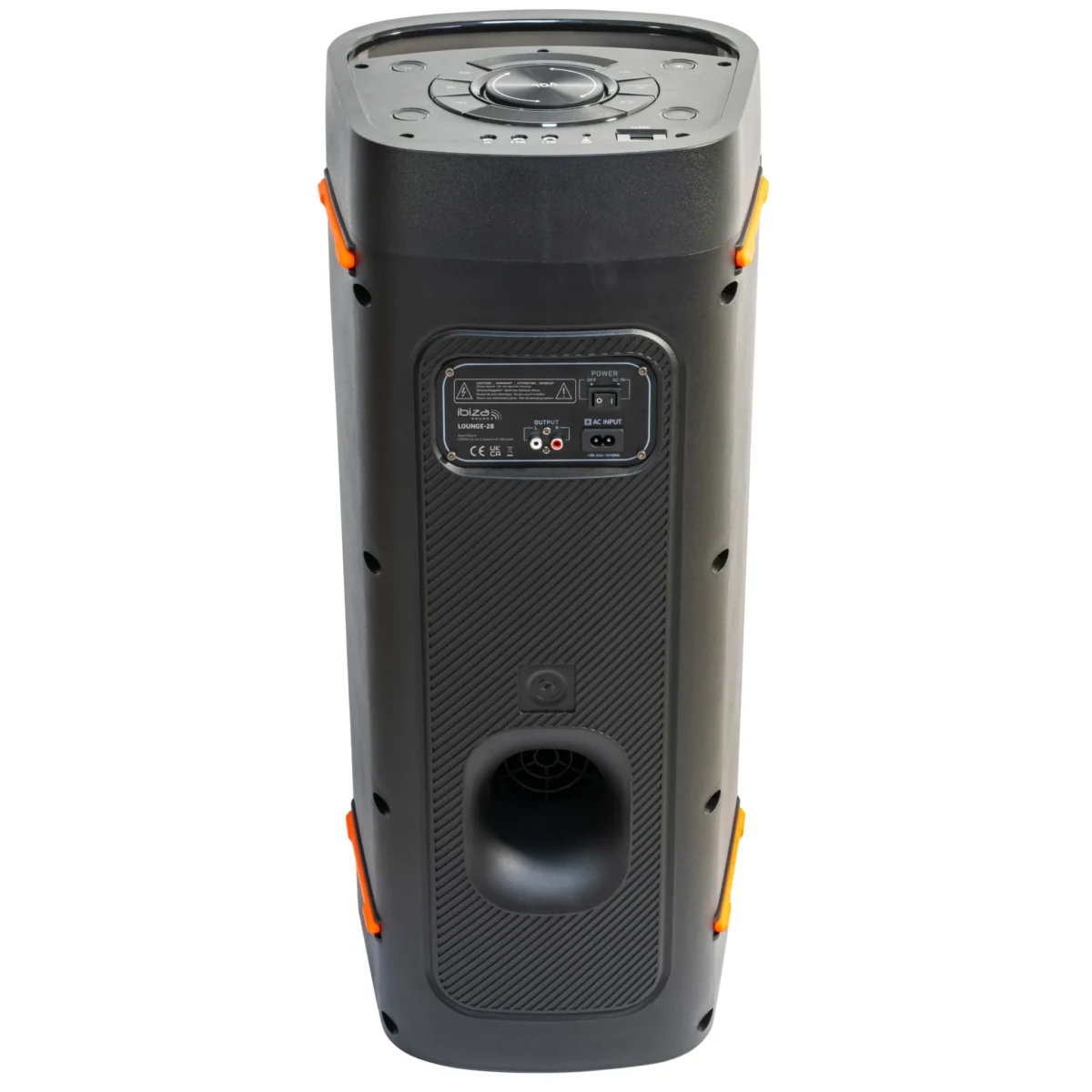 Mobile Beschallungsanlage "LOUNGE28",mit Lichteffekt, Bluetooth, USB, microSD – Bild 5