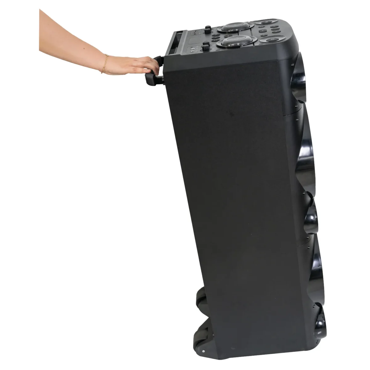 Mobile Beschallungsanlage IBIZA "BOMBMASTER" 1000W,  Bluetooth – Bild 5