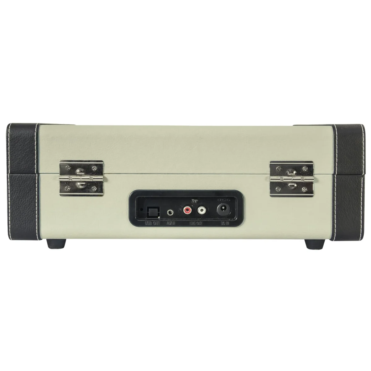 Nostalgie Schallplattenkoffer MADISON "MAD-RETROCASE-CR", Bluetooth, USB, creme – Bild 4