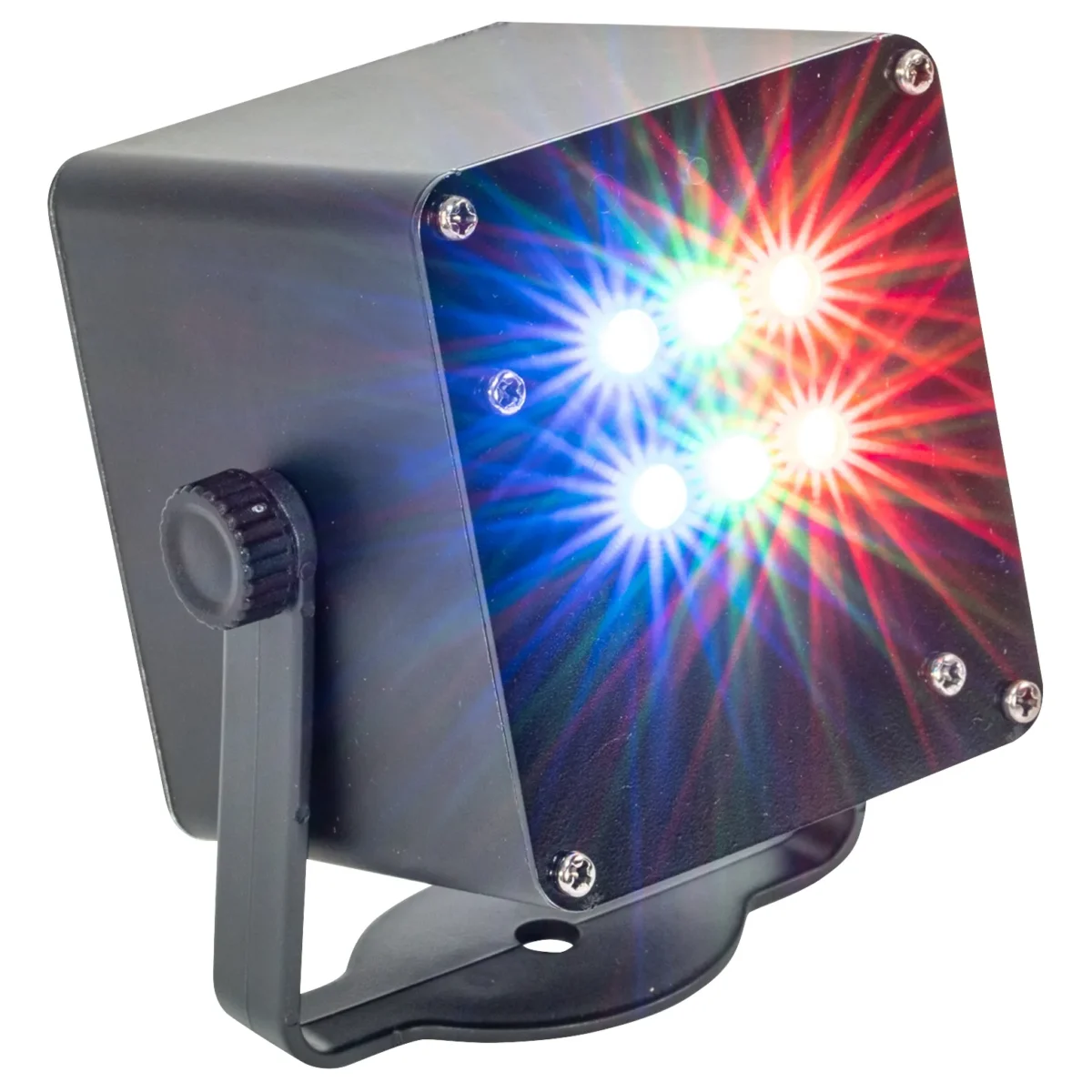 LED-Strobe-Effekt IBIZA "TINYLED-RGB-STROBE", akkubetrieben, 6x 1W RGB LED – Bild 2